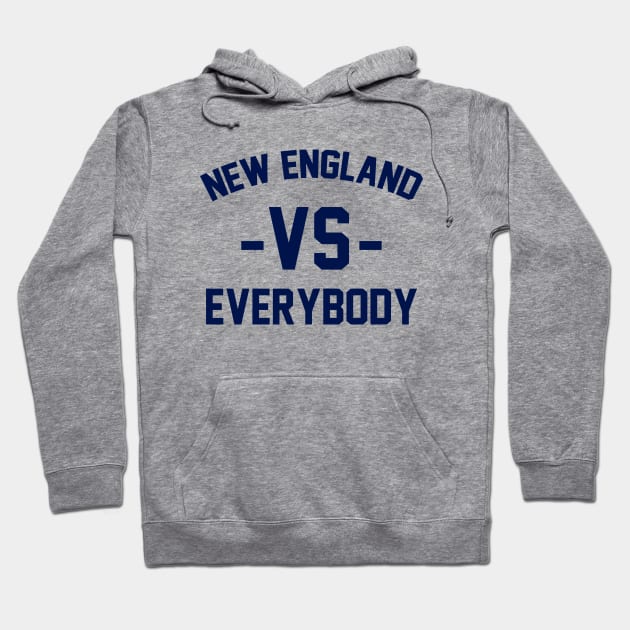 New England Vs Everybody Hoodie by teemazong